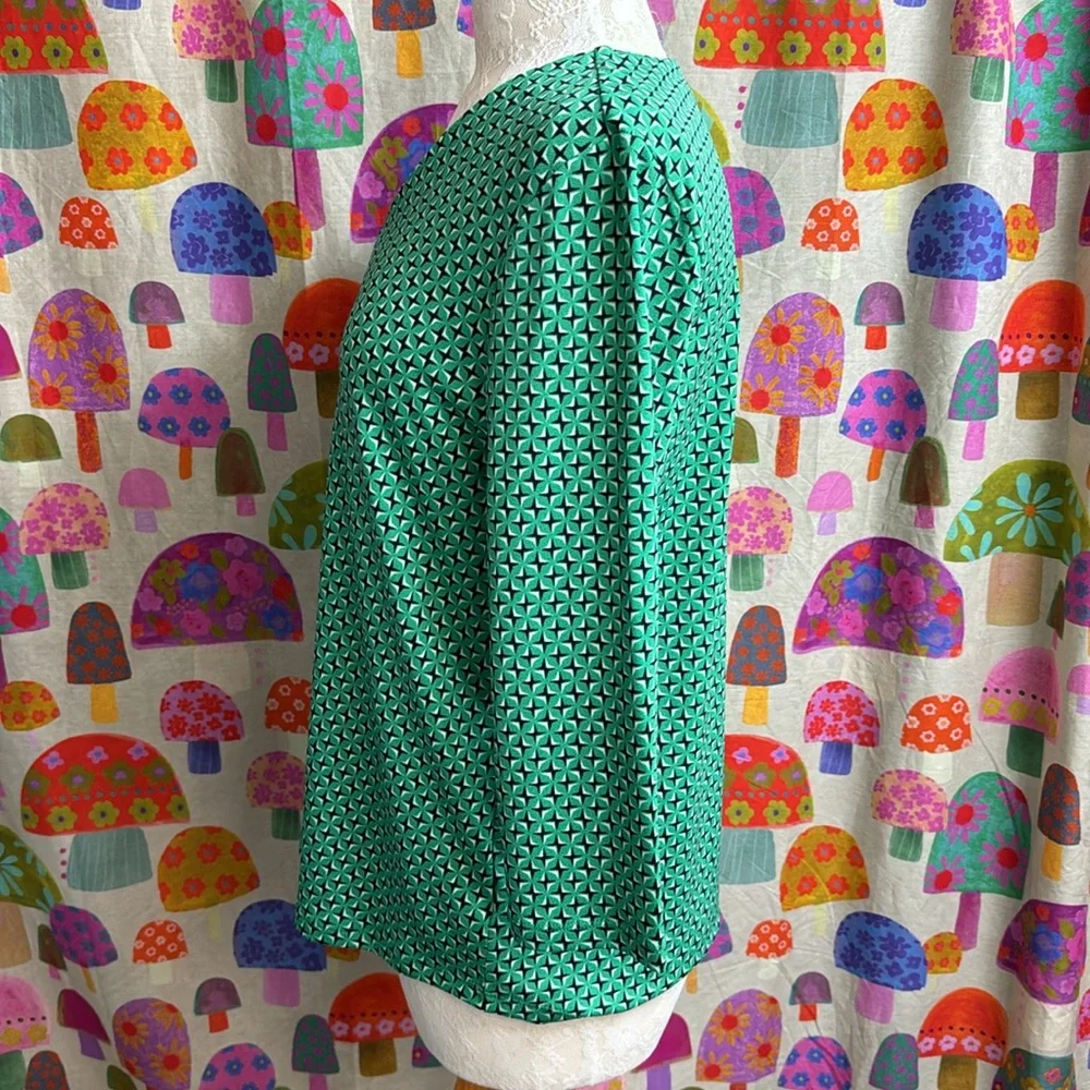 Jones New York 3/4 Sleeve Blouse. PM. NWT - Picture 6 of 10